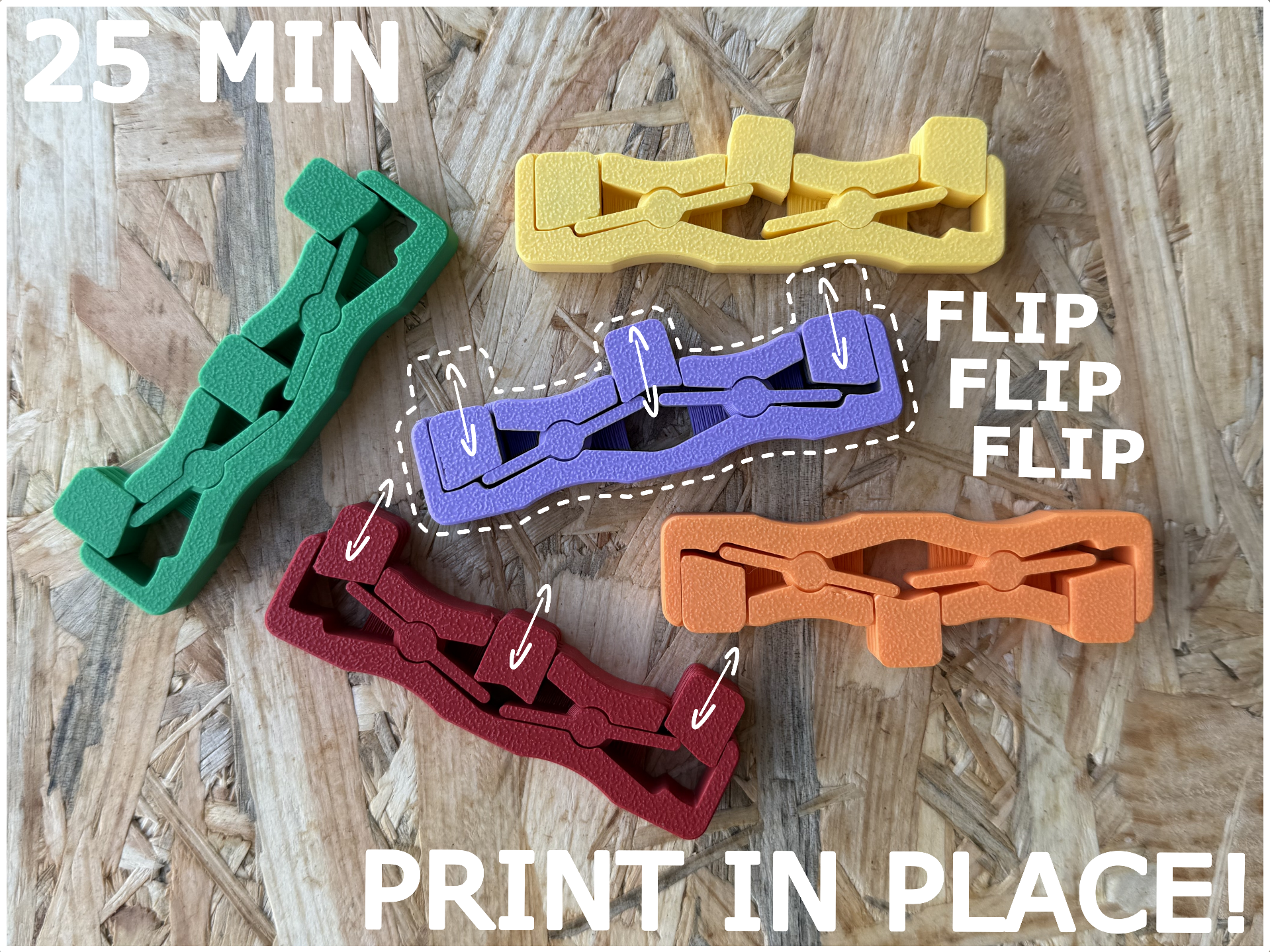 Triple Flip Fidget