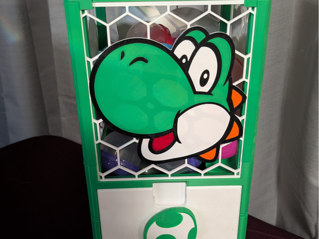 GachaPop Lite Yoshi Theme Cage and Handle