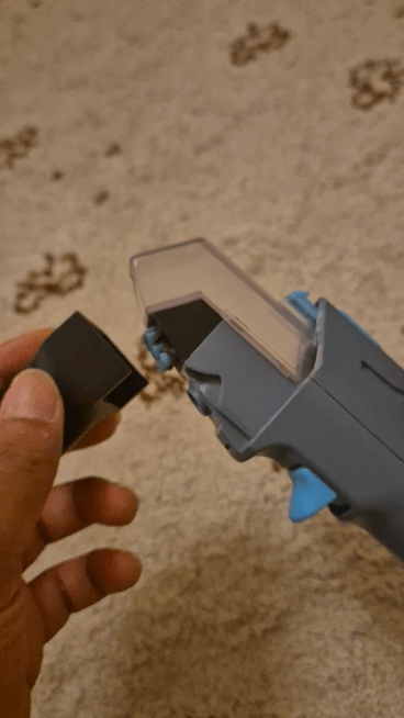Vacuum bag adapter for Shark carpet cleaner