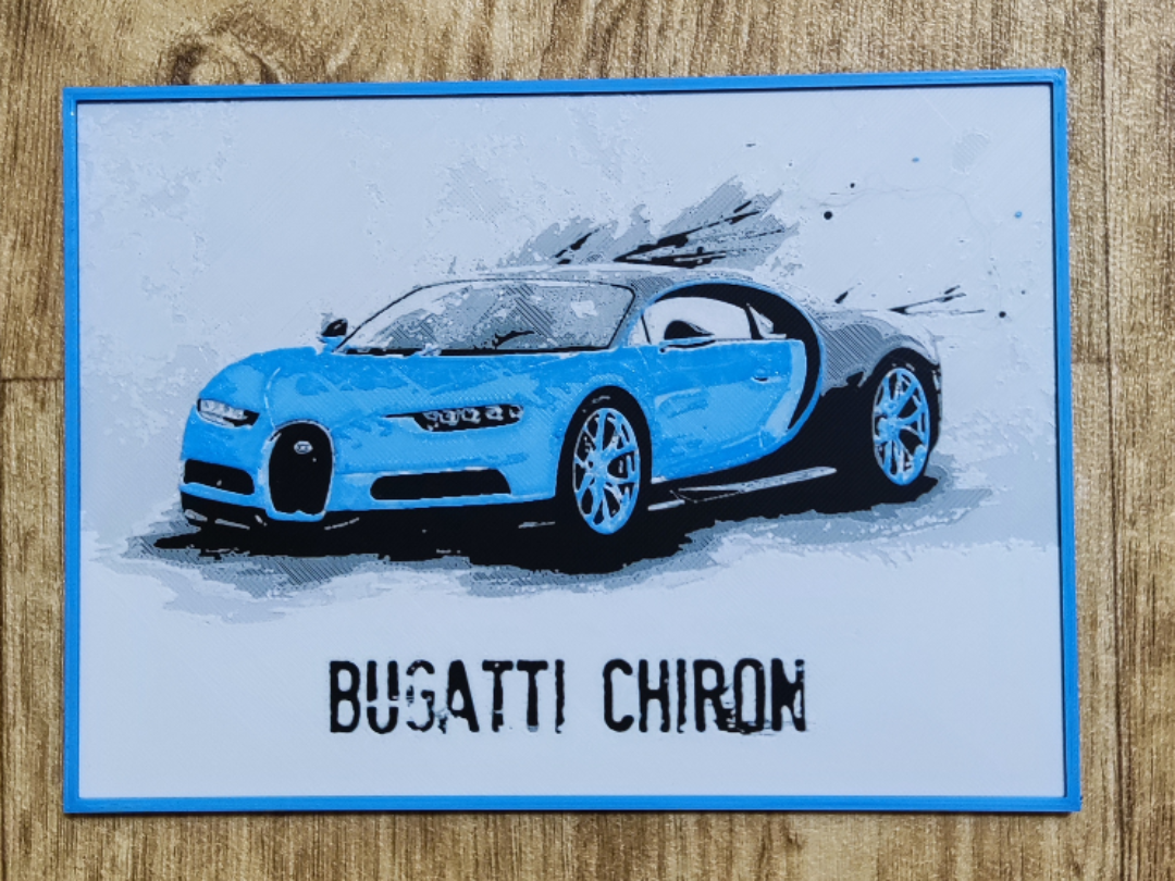 Bugatti Chiron - Hueforge