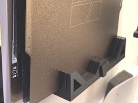 Bauplatten / Druckplatten Halter Wand (right left)