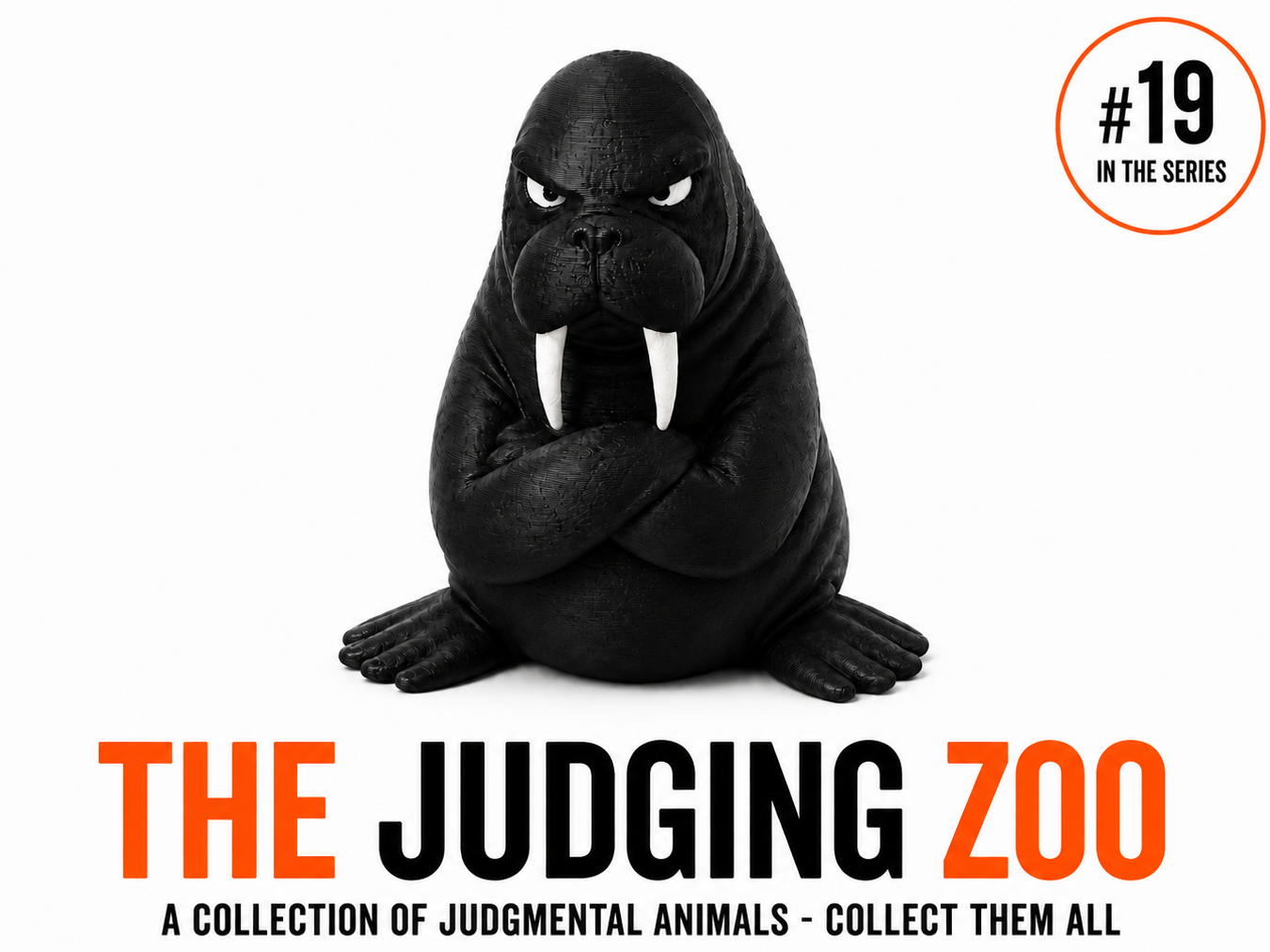 Walrus Grumpy  – The Judging Zoo #19 | Easy Print