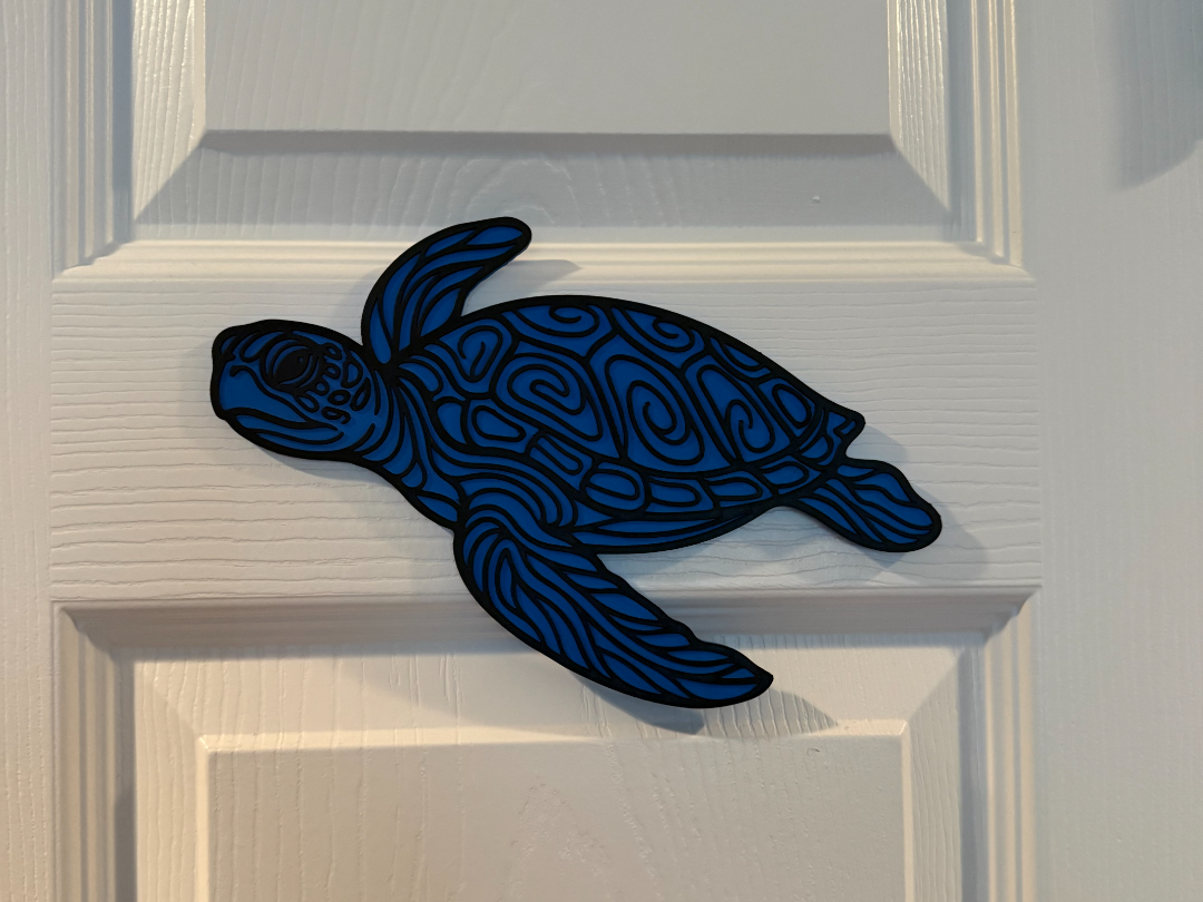SEA TURTLE WALL ART