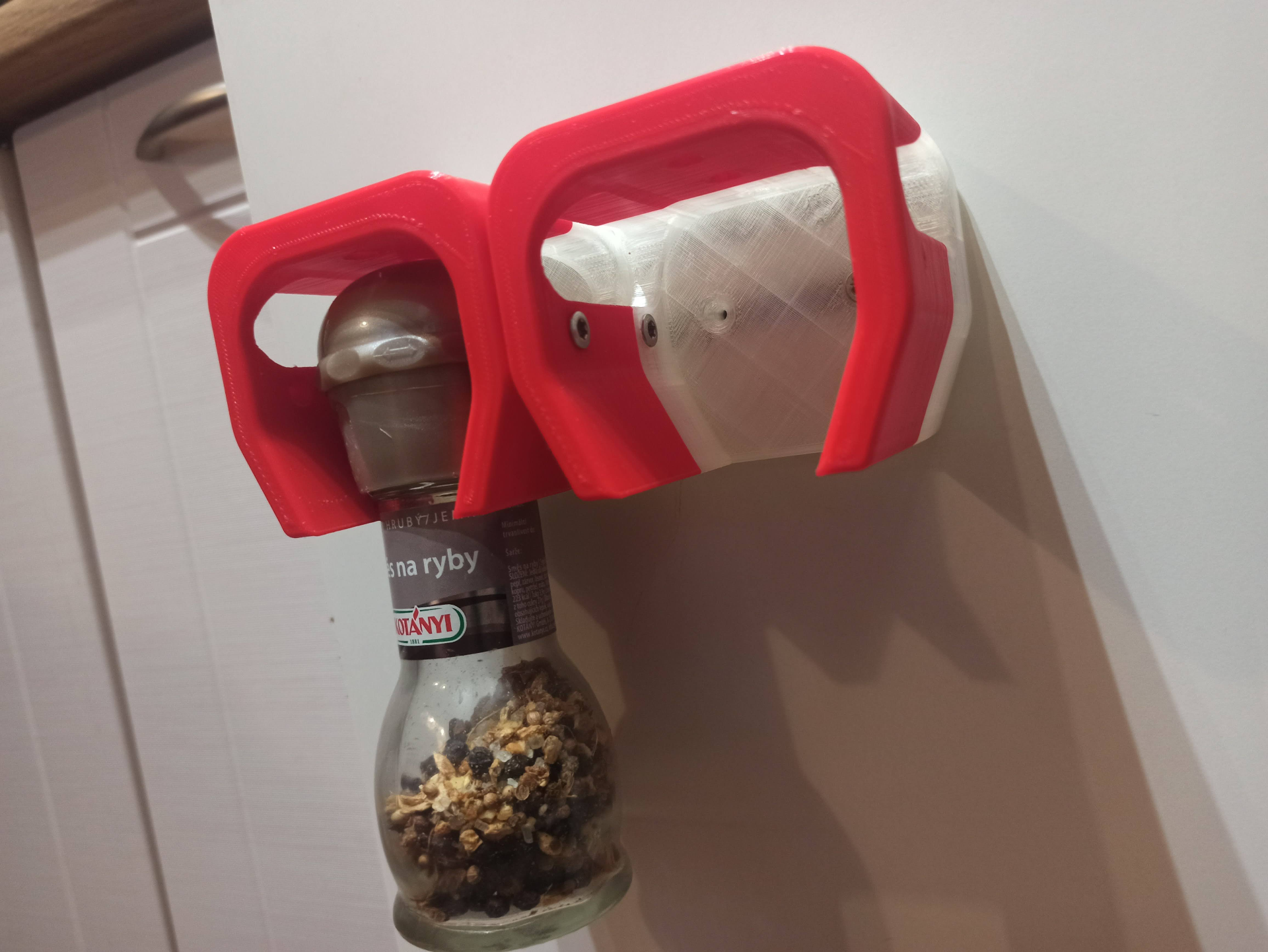 Modular spice holder for Kotanyi mill - Držák na kořenky pro mlýnek od Kotanyi