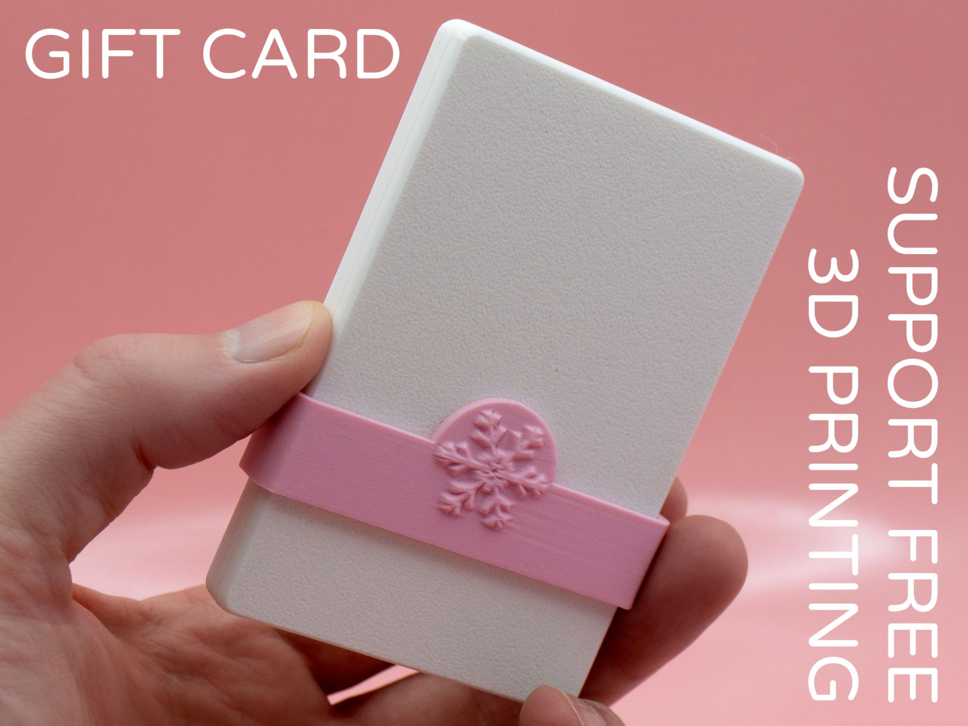 Simple Gift Card Box by Pork3D.com
