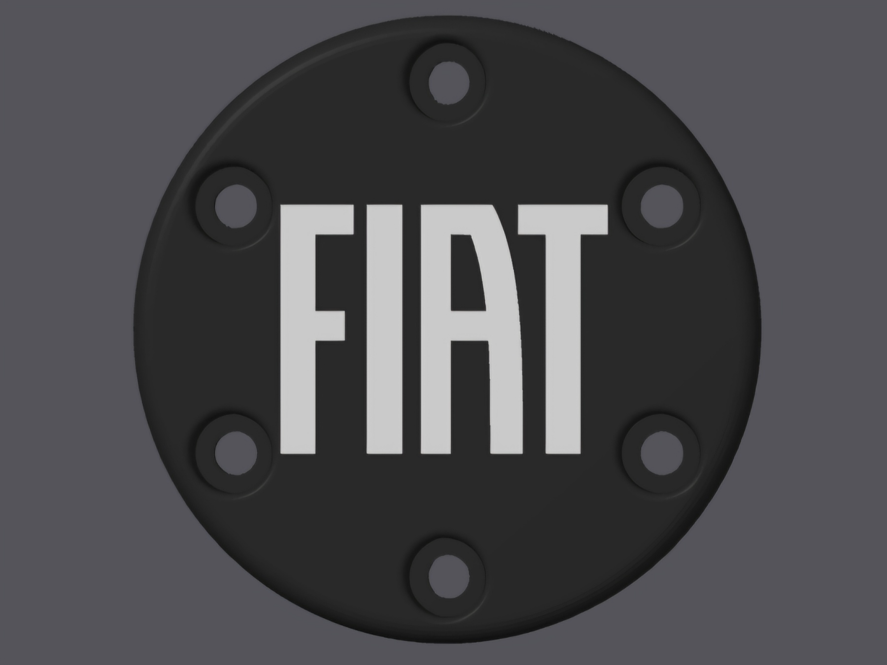 FIAT centre cap for Logitech G29/G920/G923
