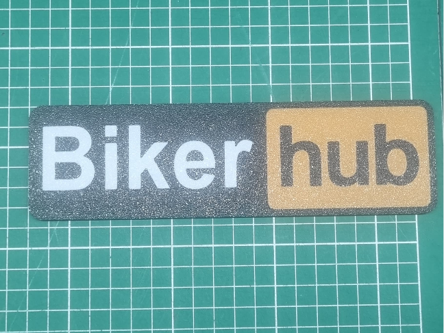 Bikerhub Plate