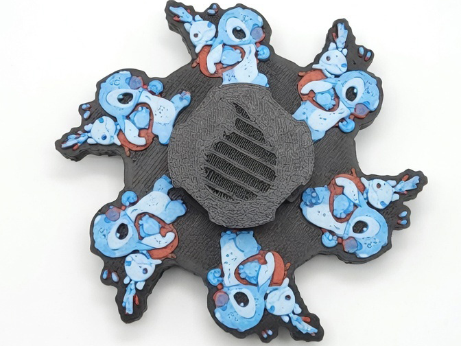 Stitch Zoetrope Spinner (READ DESCRIPTION)