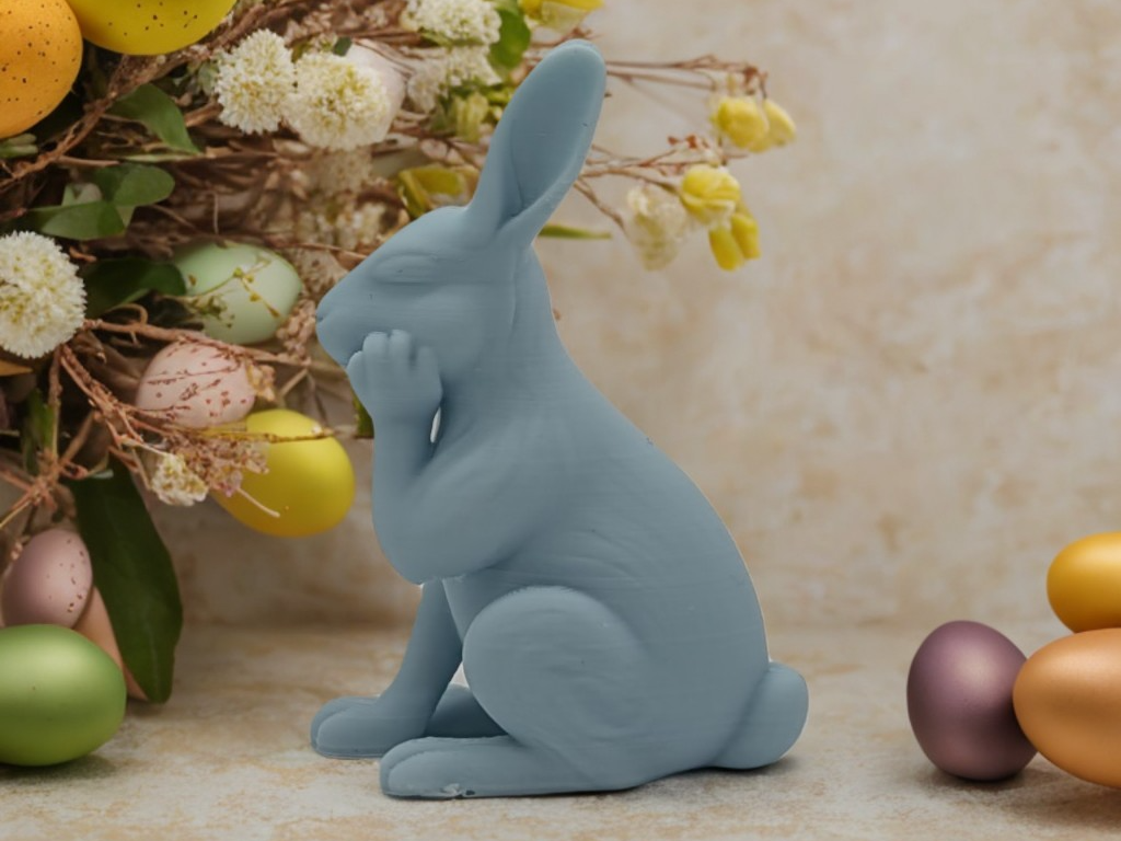 The Pensive Rabbit – A Moment of Reflection