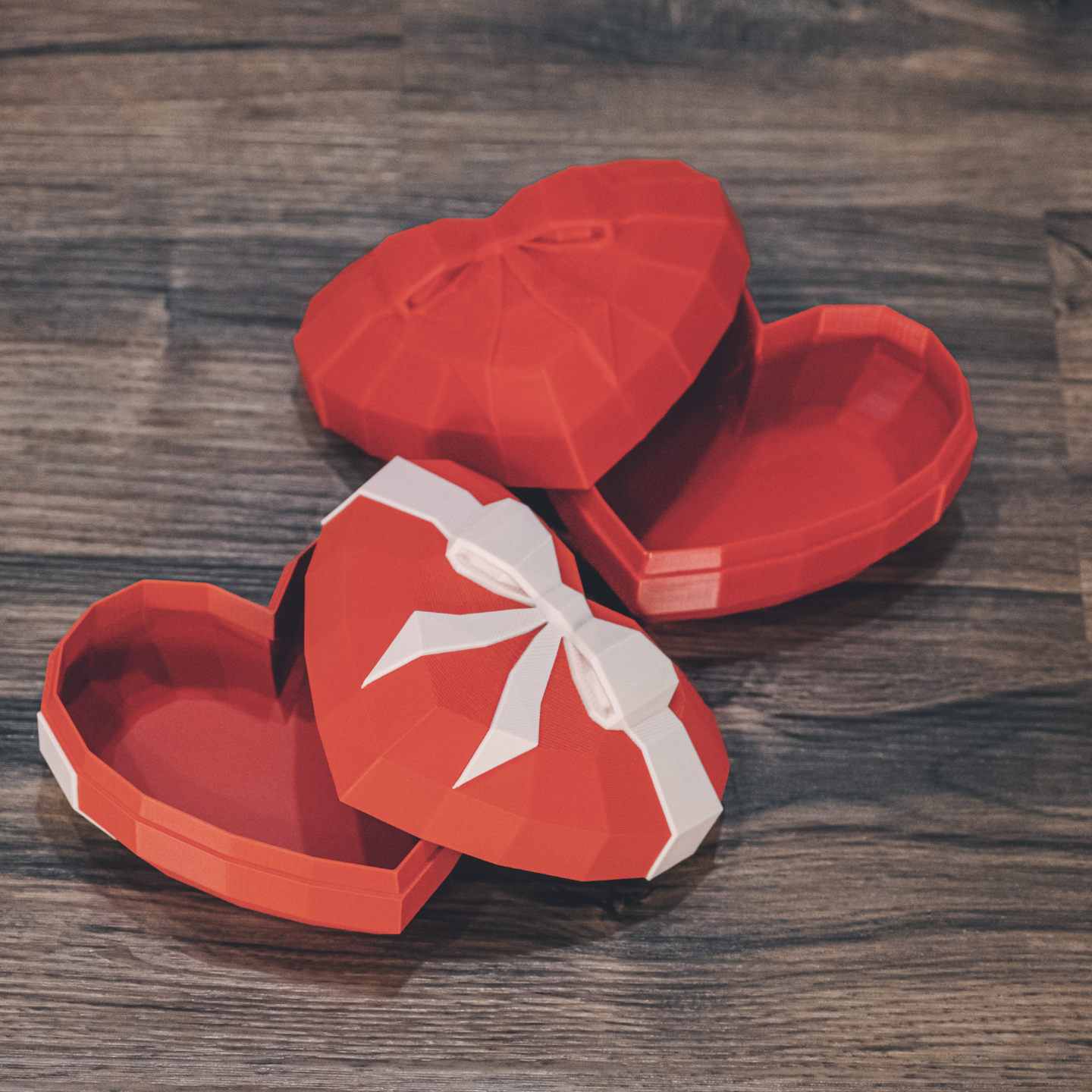 Lowpoly Heart Box