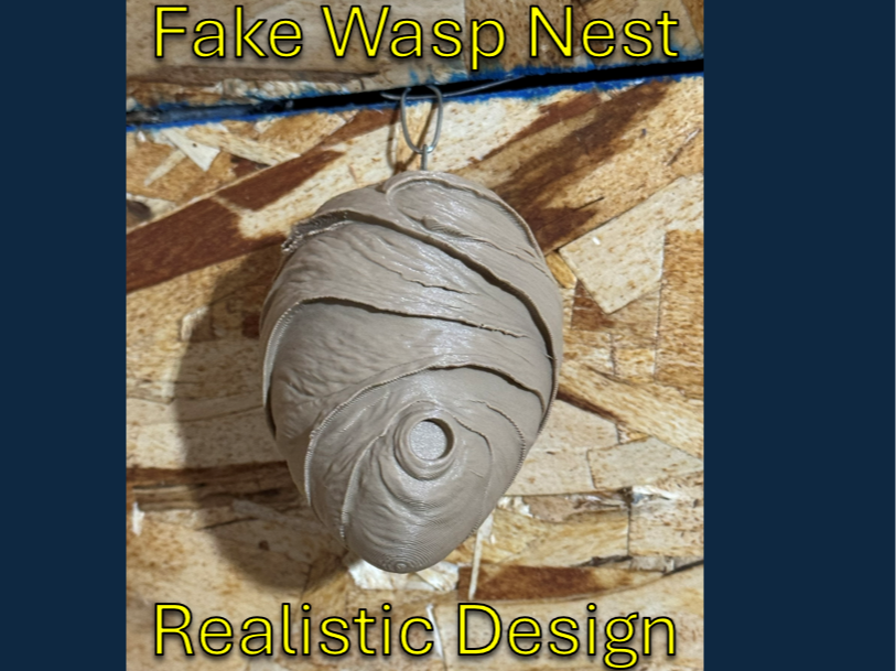 Fake Wasp Nest – Realistic Deterrent Design