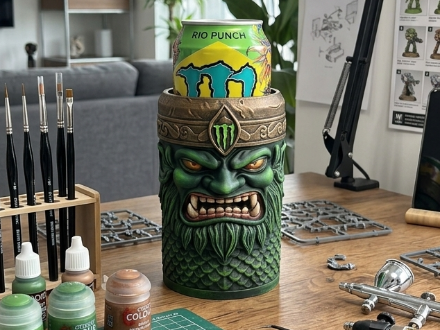 Oni-Stil Dosenkühler – Monster Energy Edition