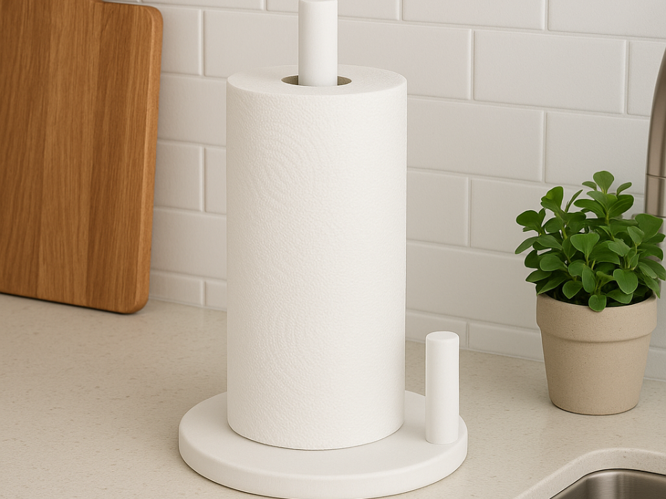 Minimalist Kitchen Roll Holder – Easy Print