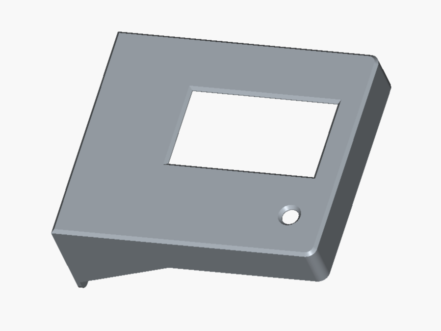 Ender 3_LCD 12864_Wandhalter