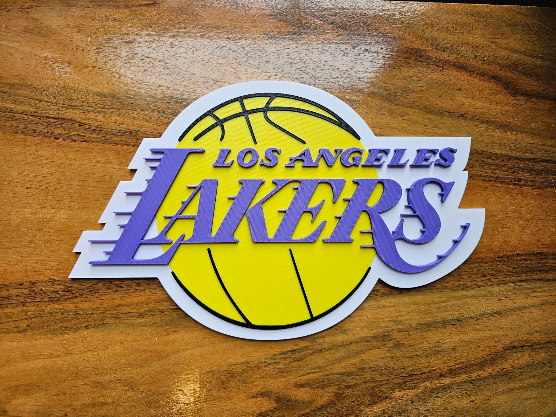 LA Lakers 3D Sign