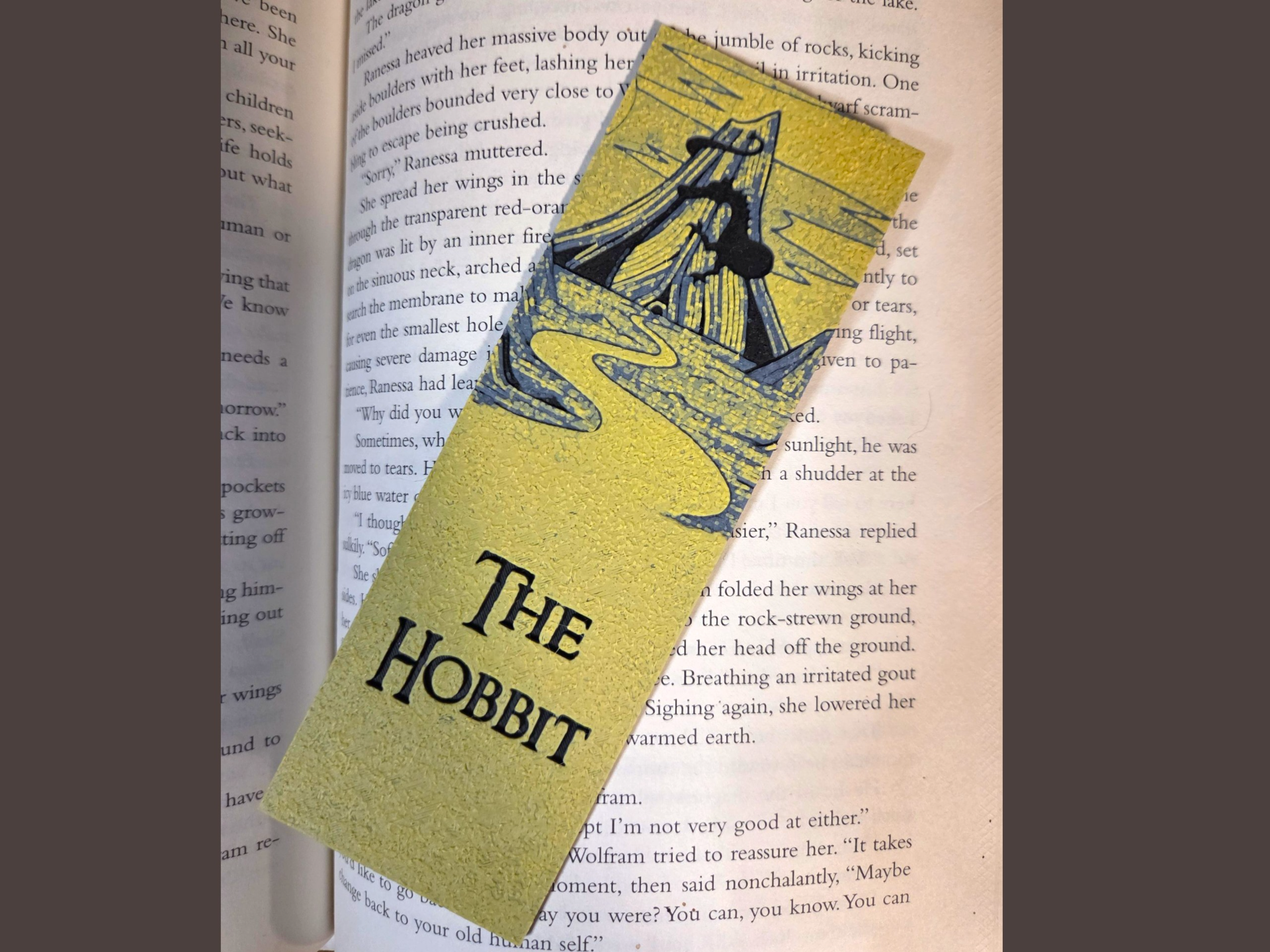The Hobbit 50x150mm Bookmark