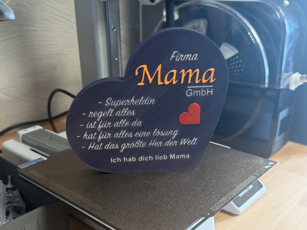 Mama GmbH in Herzform