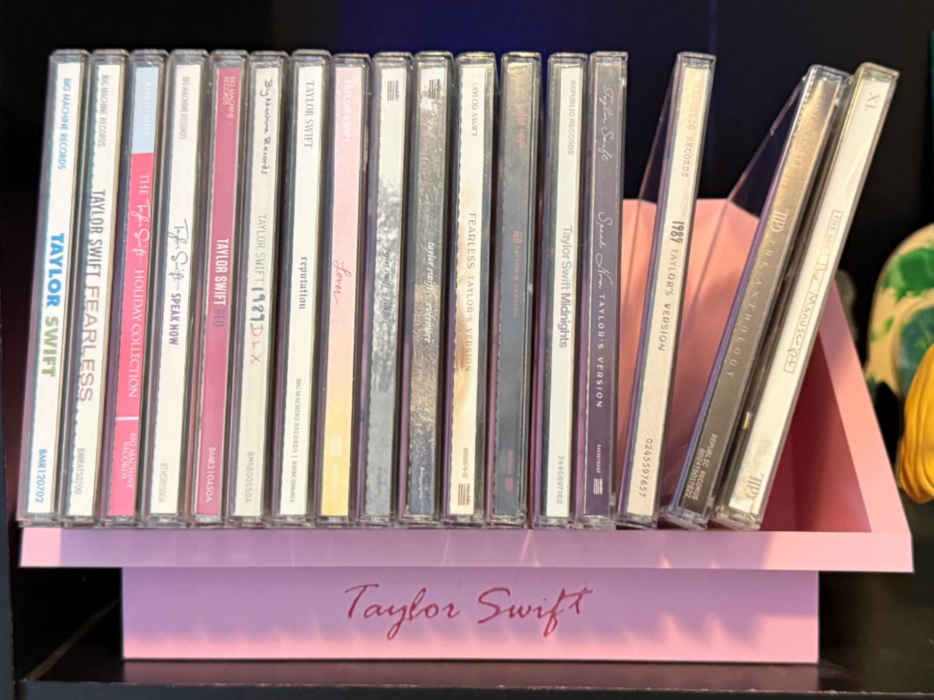 Taylor Swift CD Shelf (Unofficial)
