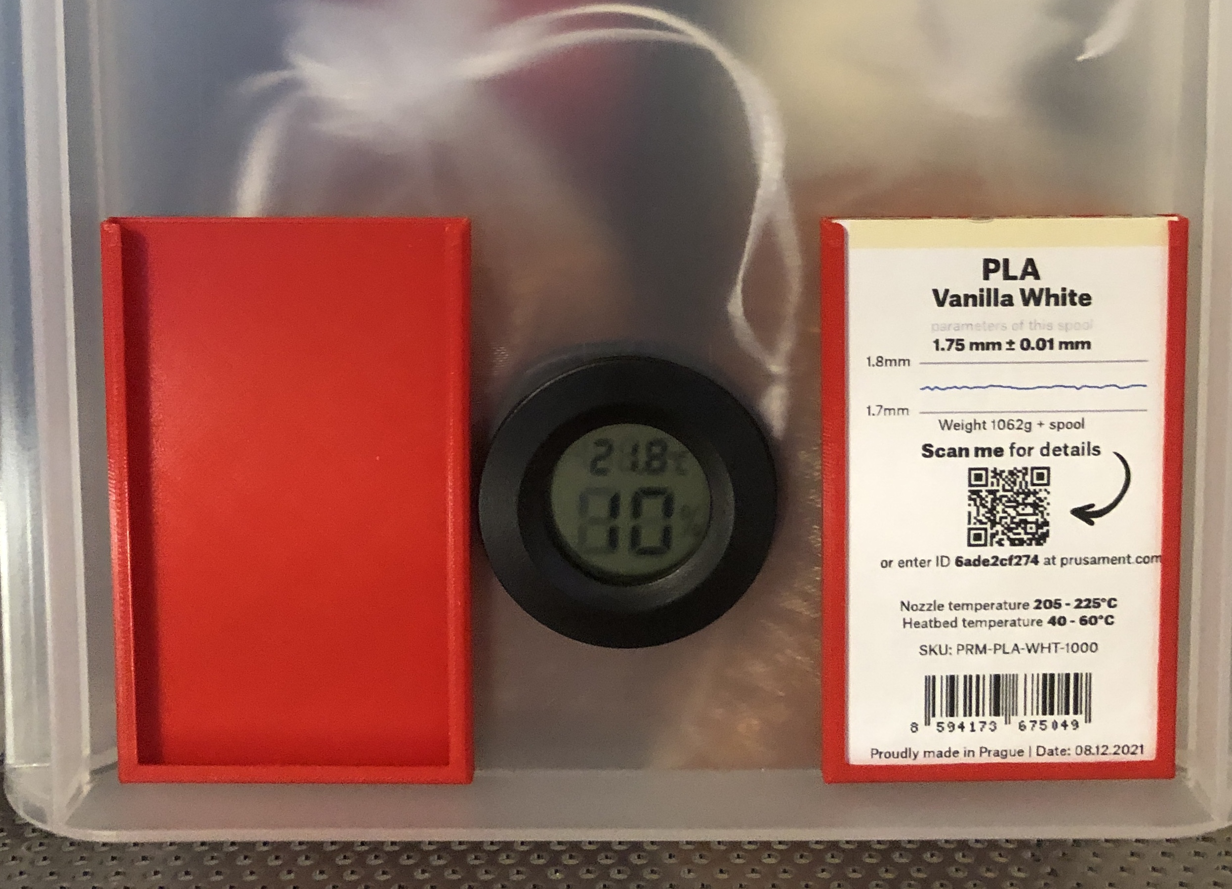 Slide-in frame / Display for Filament-Labels