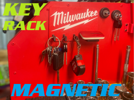 MAGNETIC MILWAUKEE KEY HOLDER