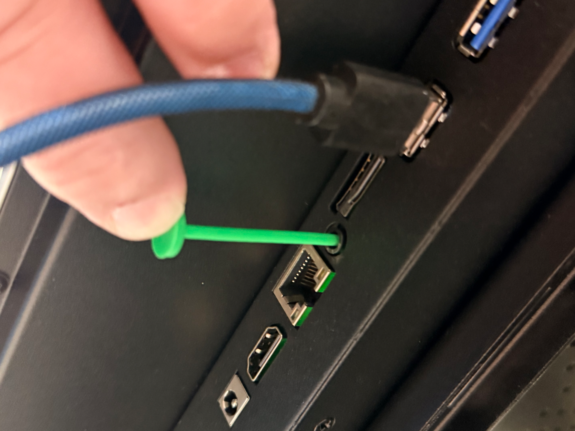 TV Firmware Recovery Pin