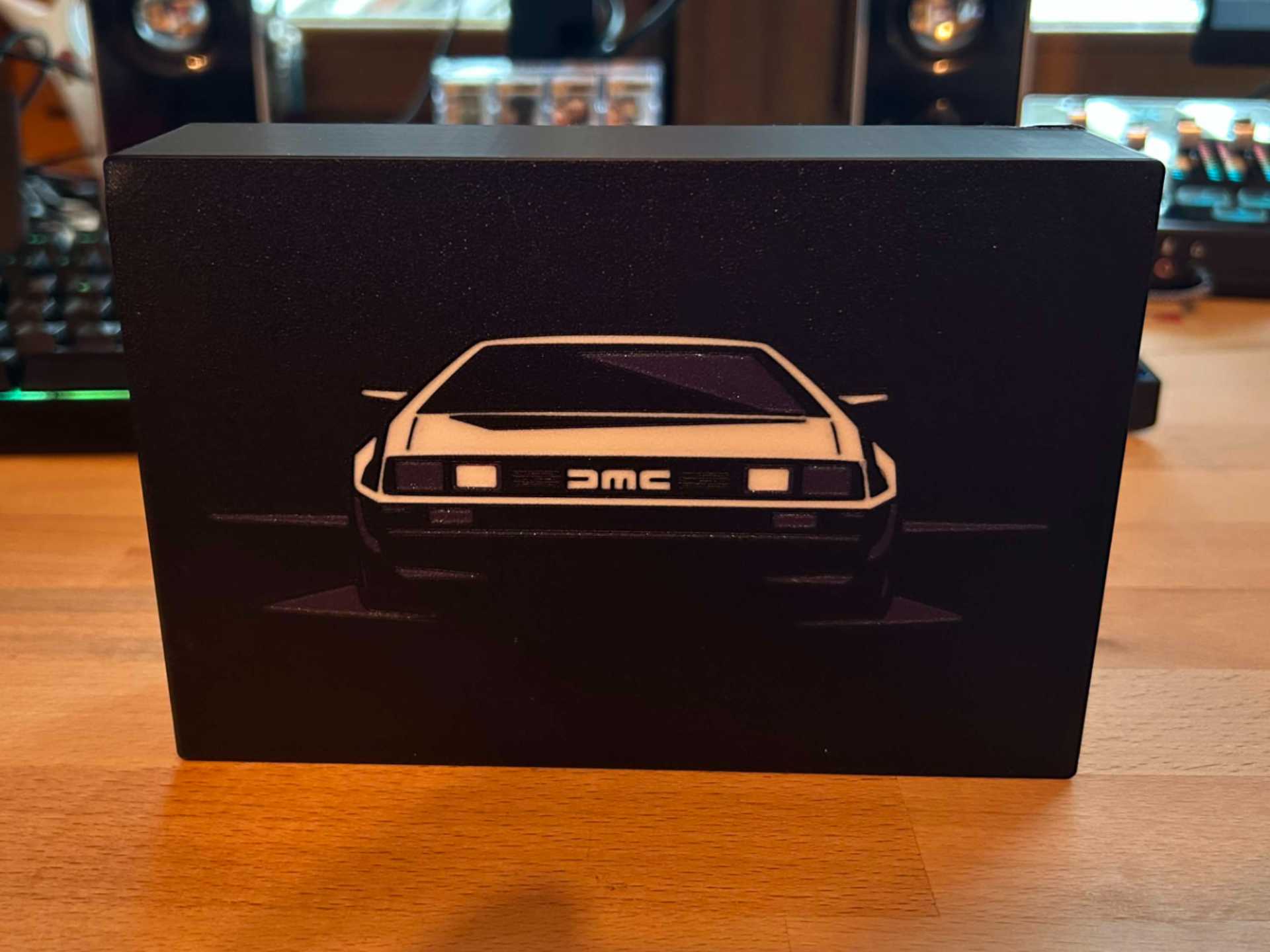 DMC Delorean Lightbox