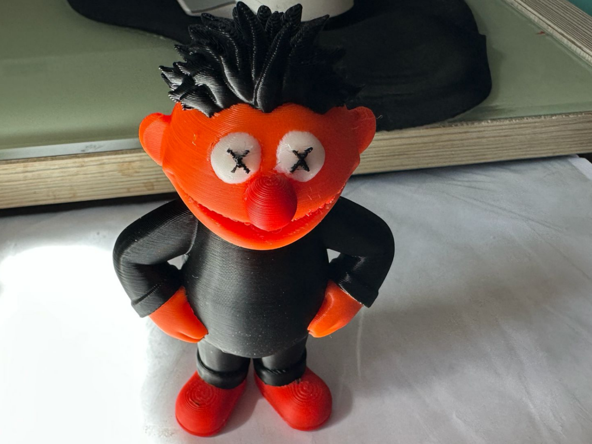 芝麻街 Sesame Street Ernie (恩尼) 4色模型