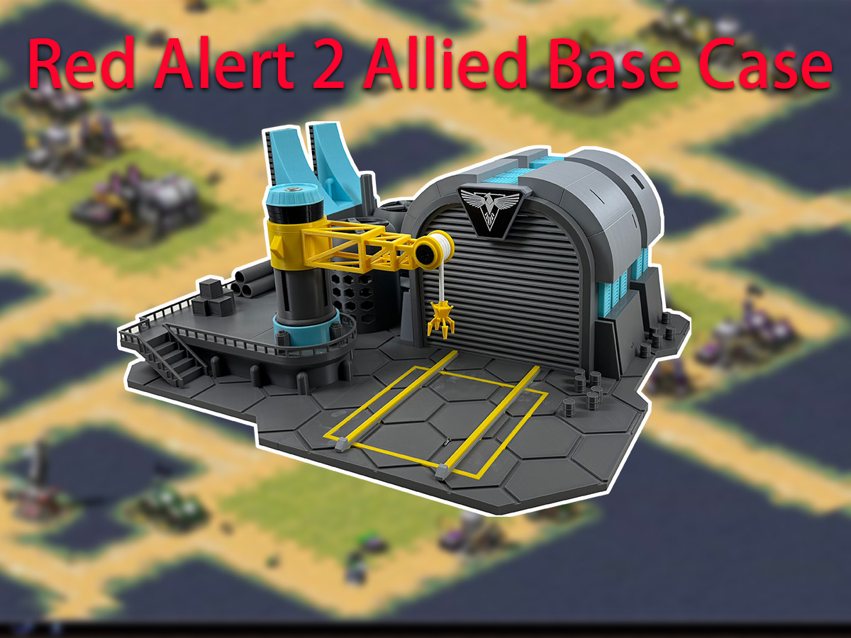 Red Alert 2 Alliied Base Case  红警2盟军基地机箱