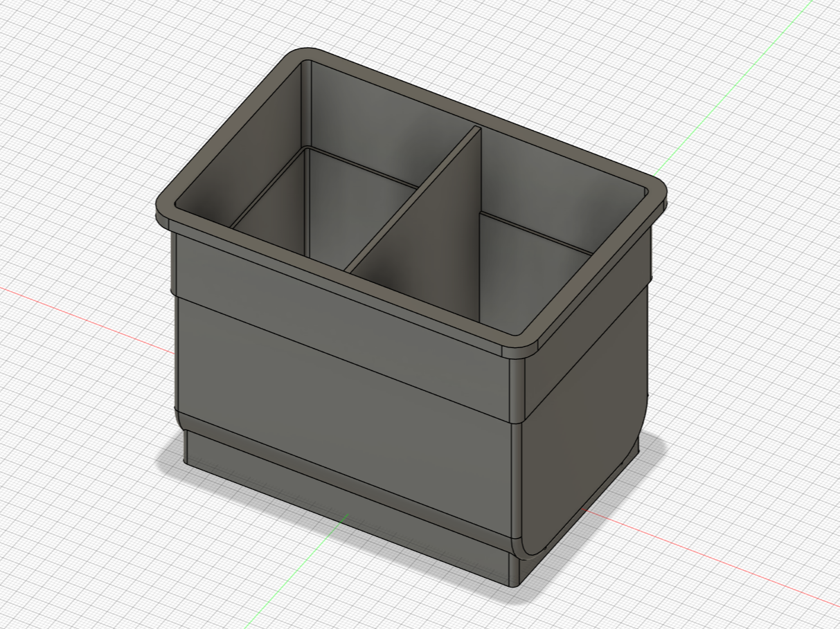 Large Bin for Husky Two Tiered Organizer