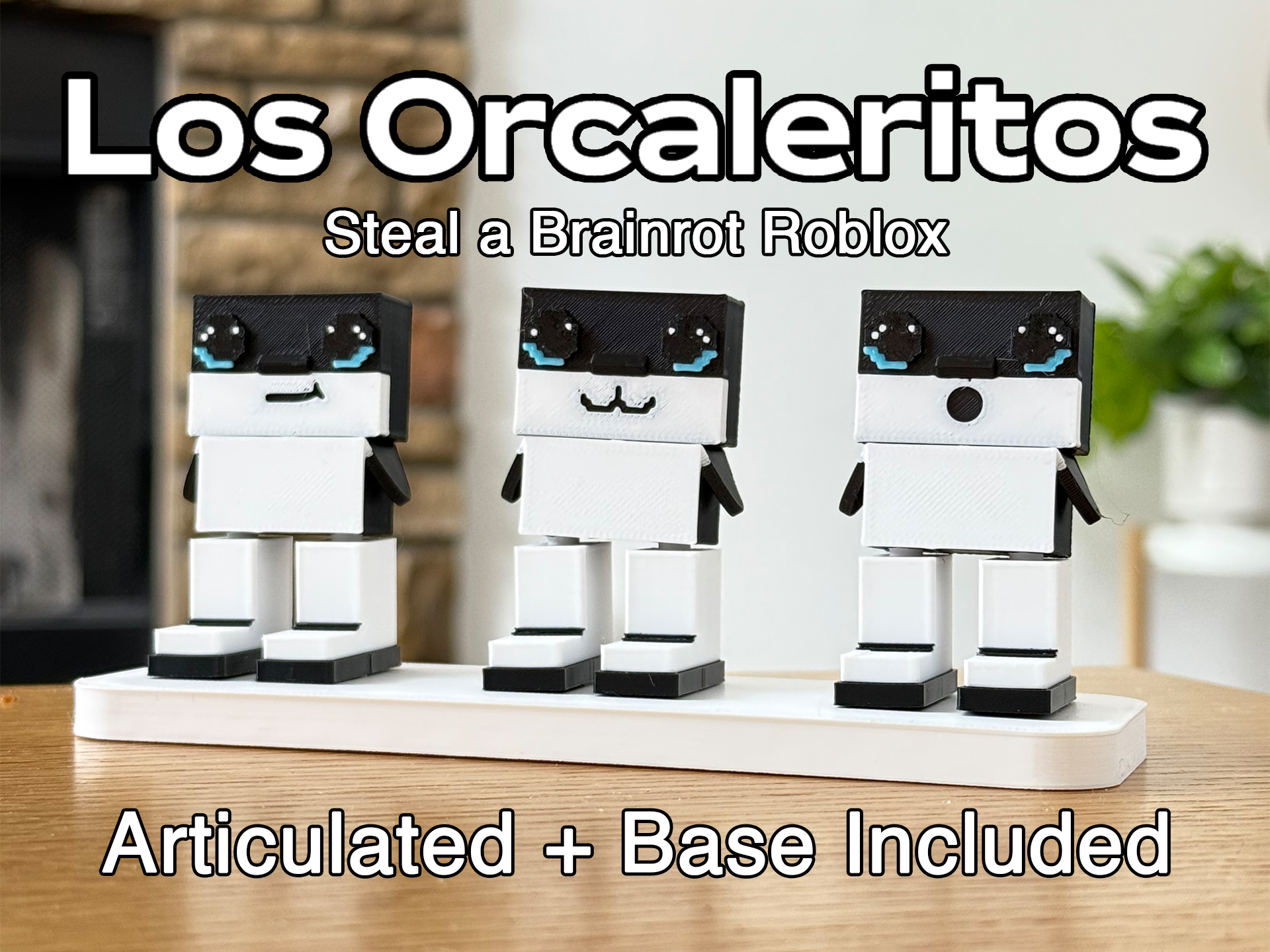 Articulated Los Orcaleritos Steal Brainrot Roblox