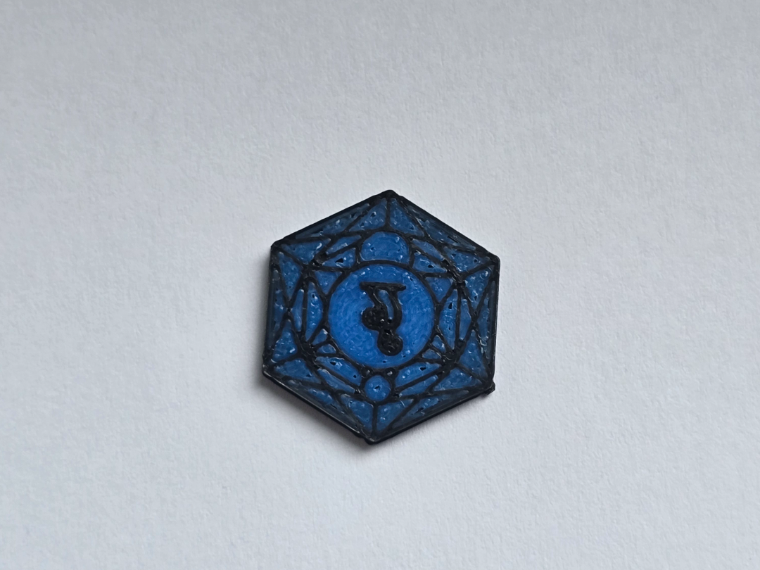 Cthulhu: Dark Providence Blue agent token