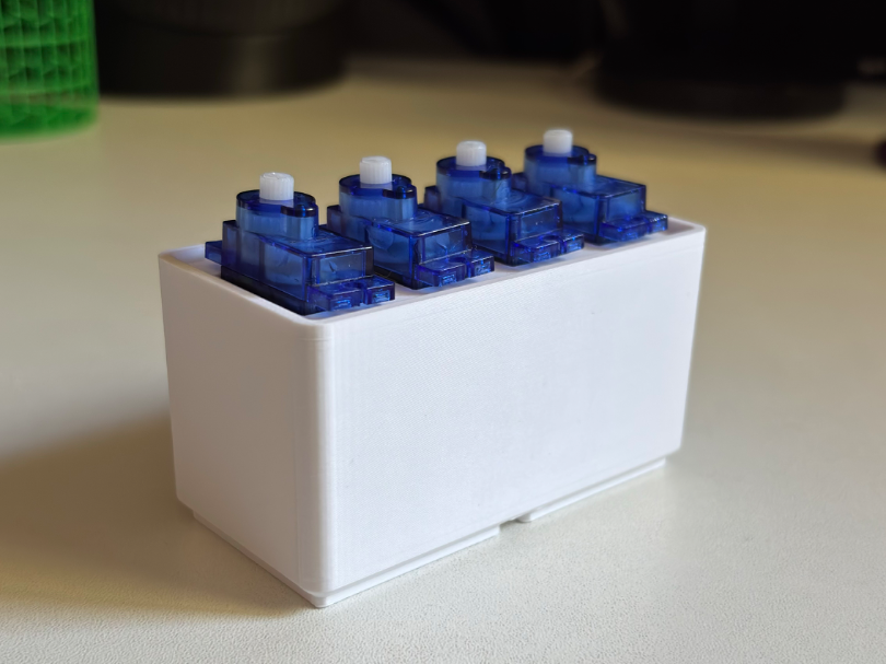 Gridfinity 2x SERVO SG90/MG90s x4