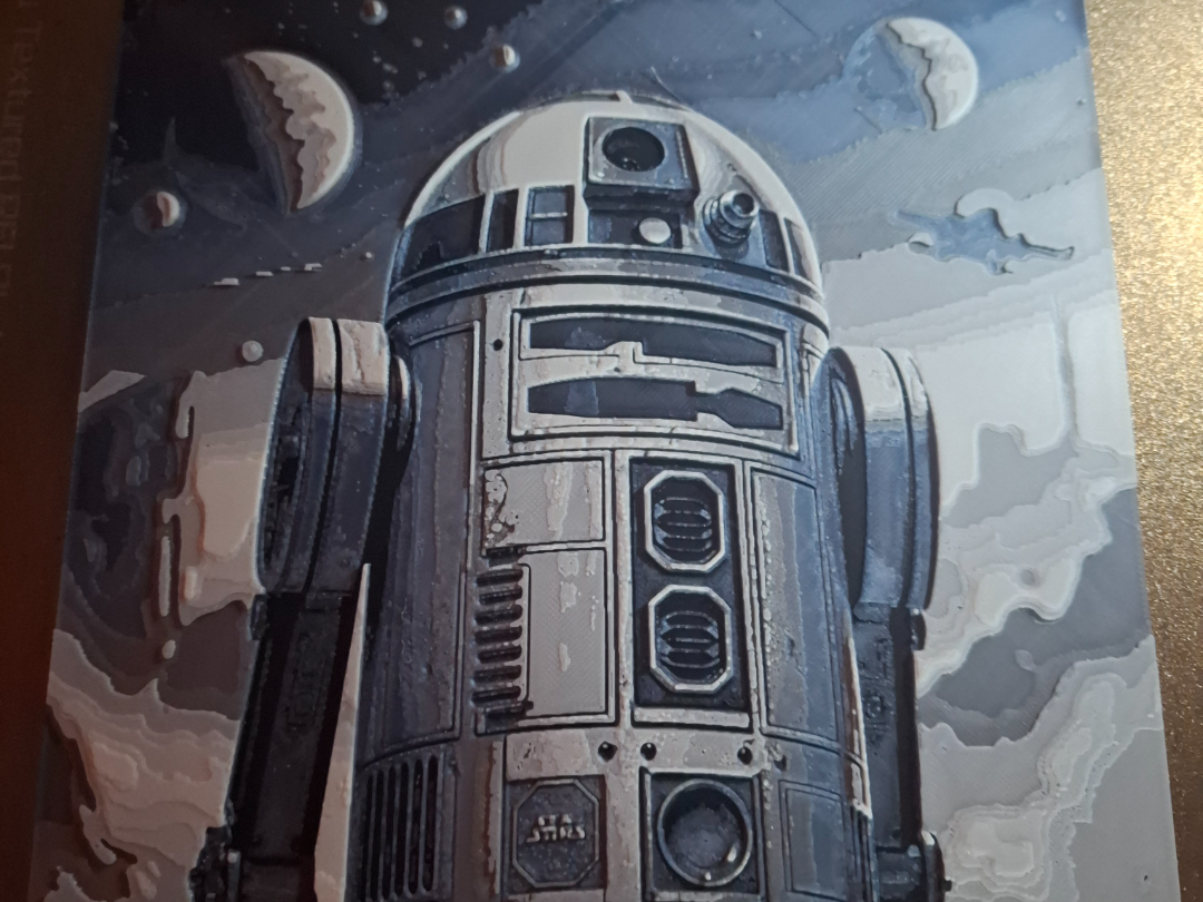 R2D2 Hueforge Star wars