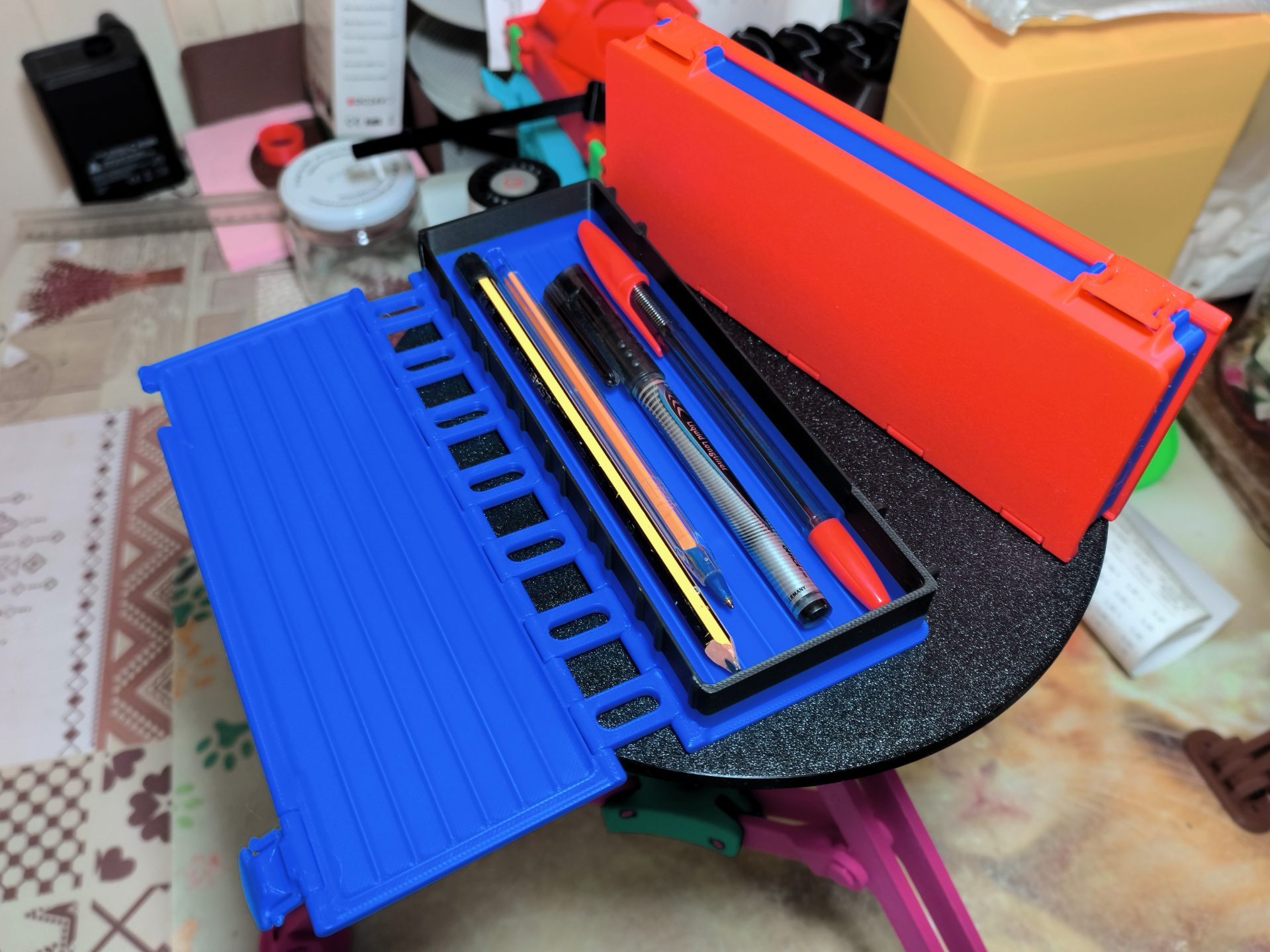 Estuche Táctico para Lápices y Portalápices