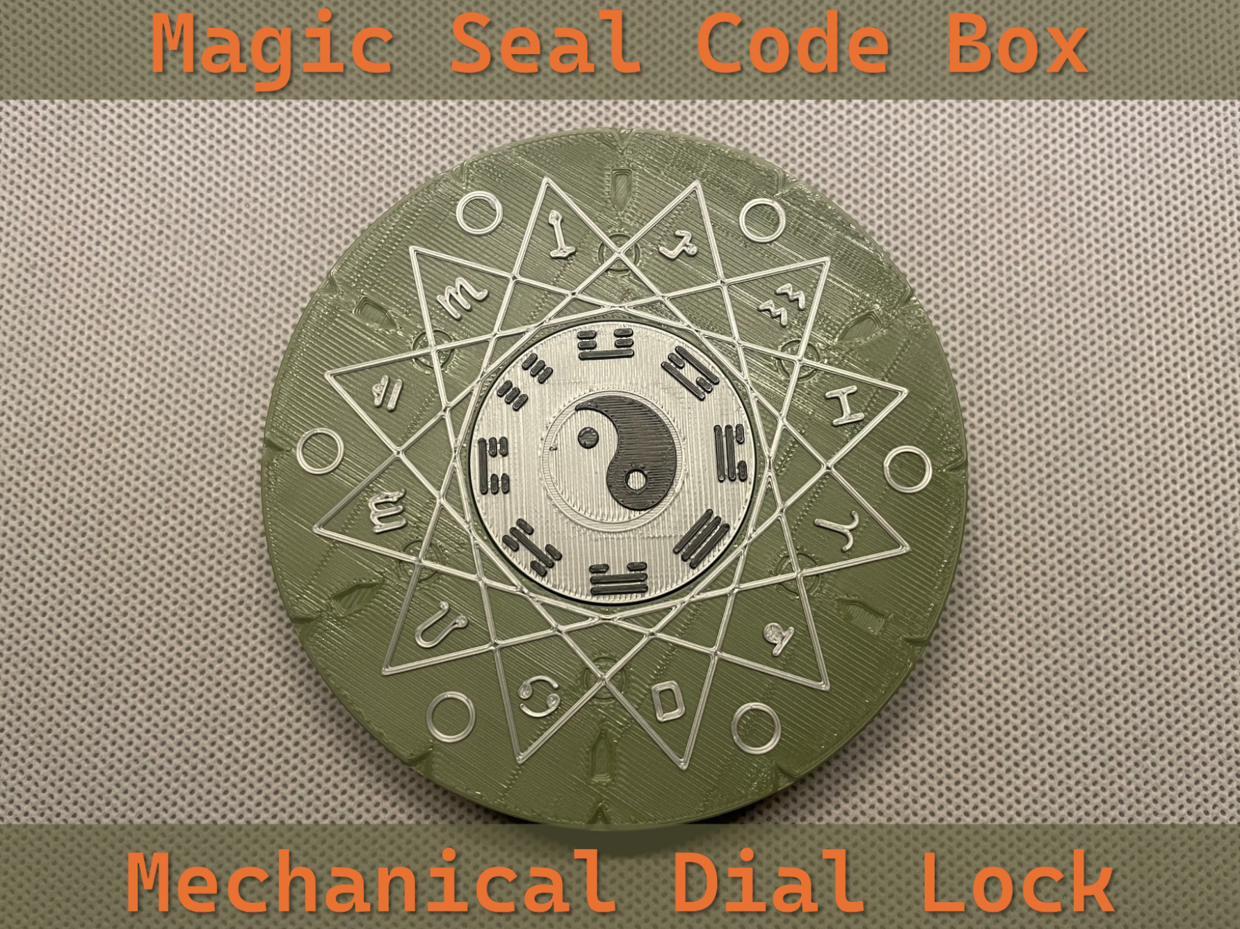 Magic Seal Code Box 魔法封印密码盒