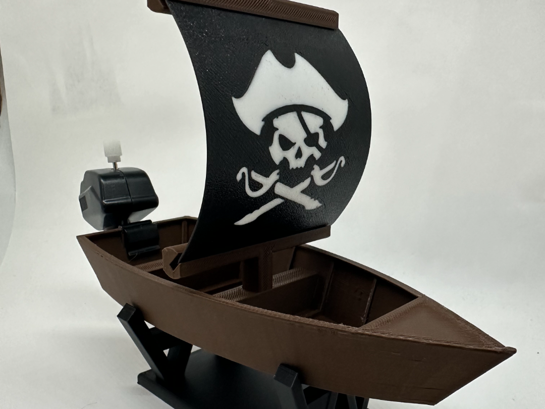 Pirate Boat for Boat Motor Components Kit