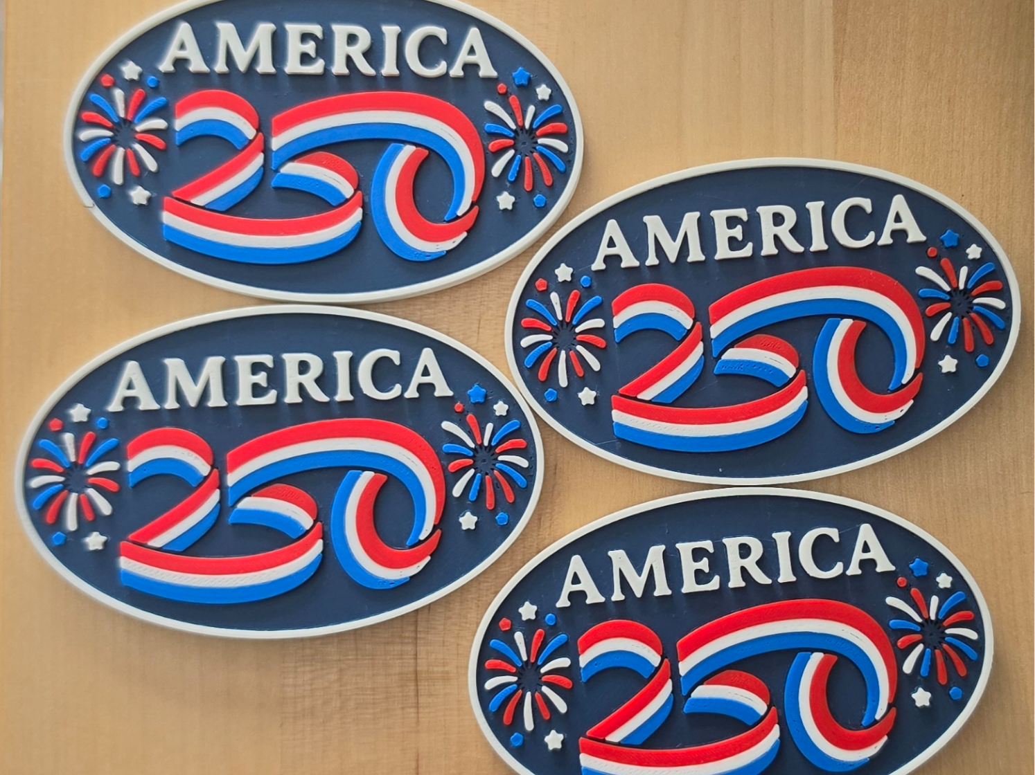 America 250 pin