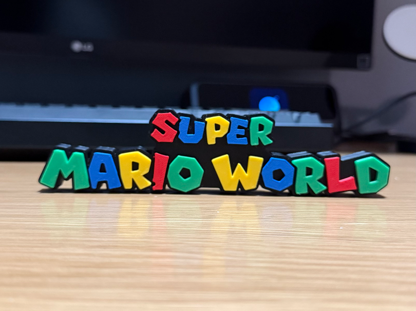 Super Mario World (Modern) Logo (NO AMS NEEDED)