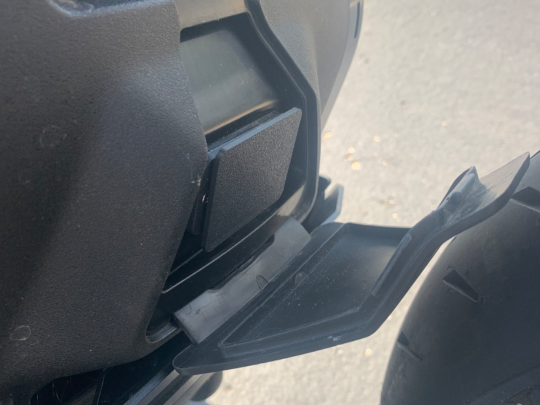 Temporary Cover for Ryvid Battery Charging Port