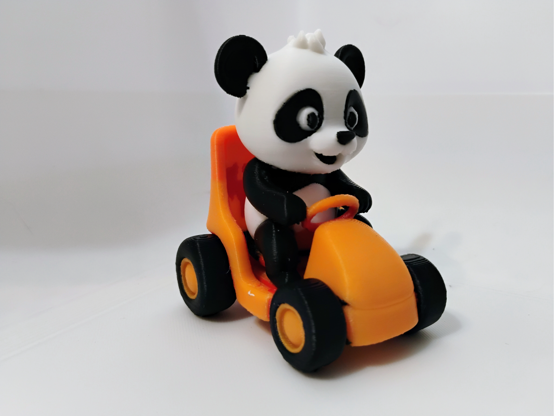 Panda Go Cart Racer
