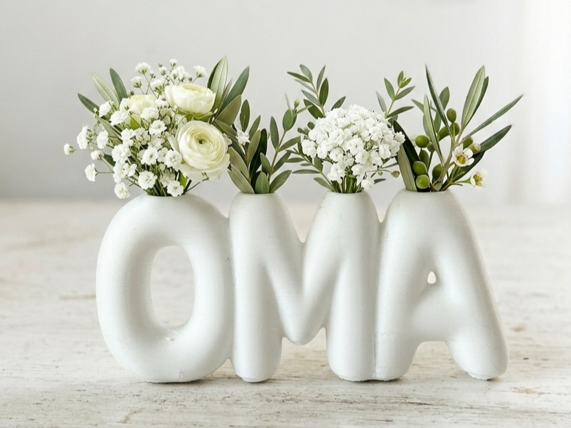 Oma Vase Geschenk