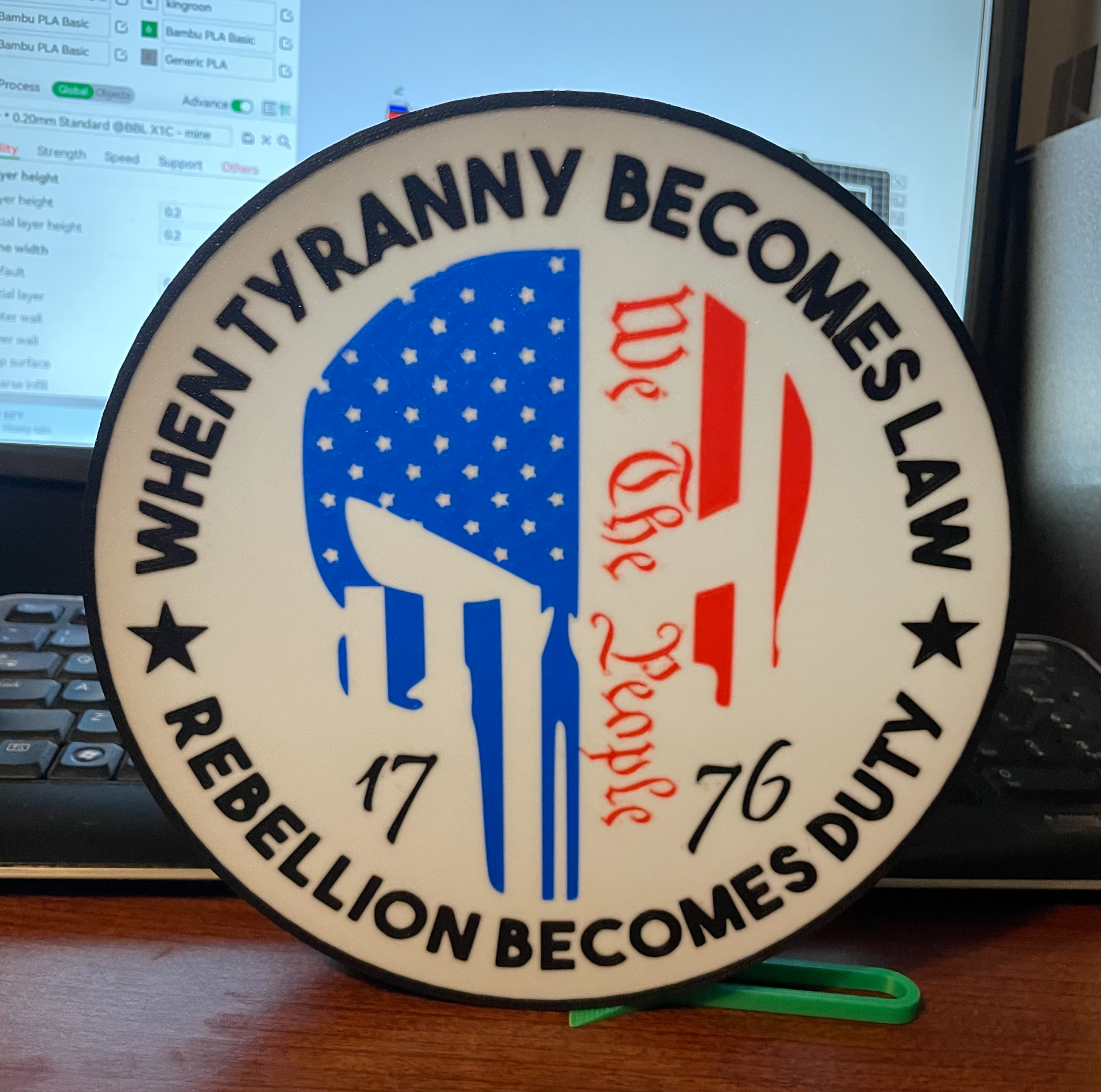 We The People light box