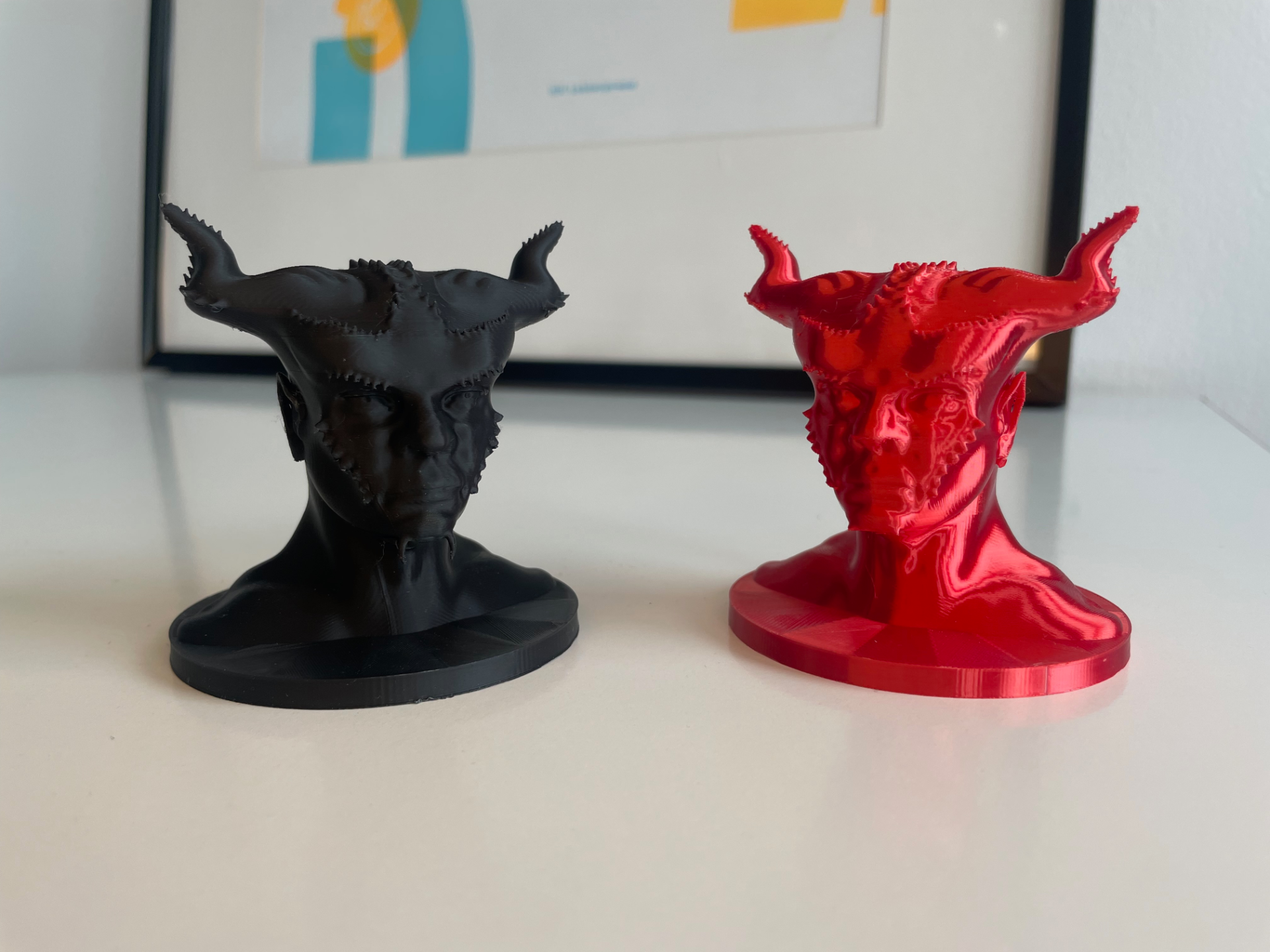 Demon's Head sculpture