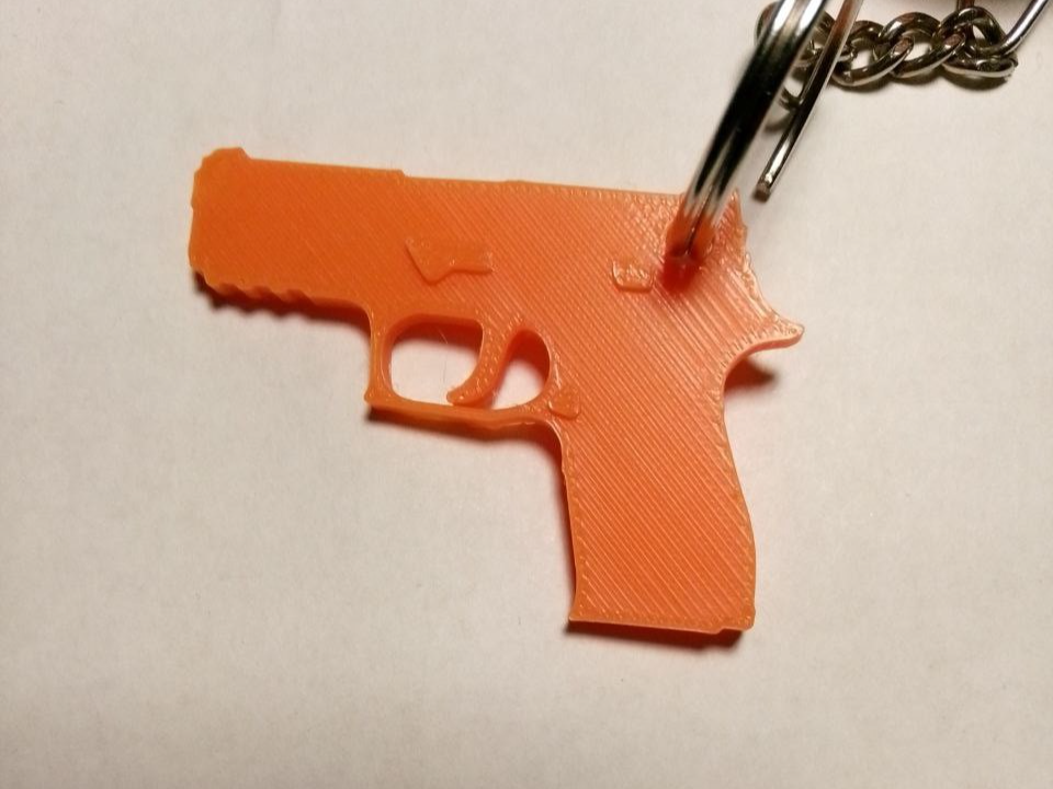 Mini P250 Keychain