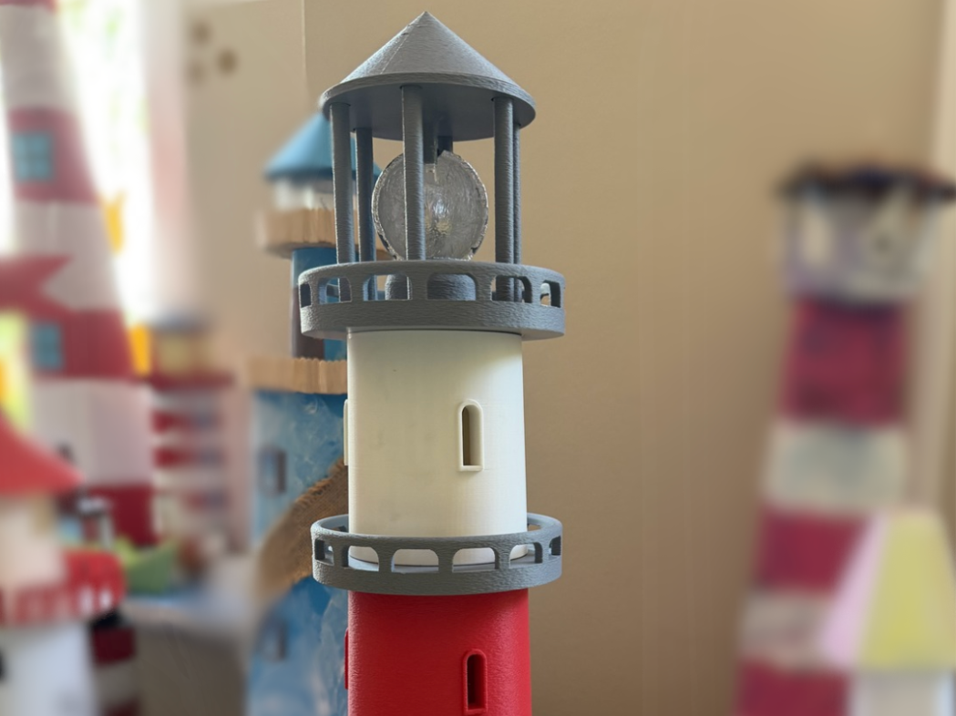 Classic Lighthouse (Kindergarten Project)
