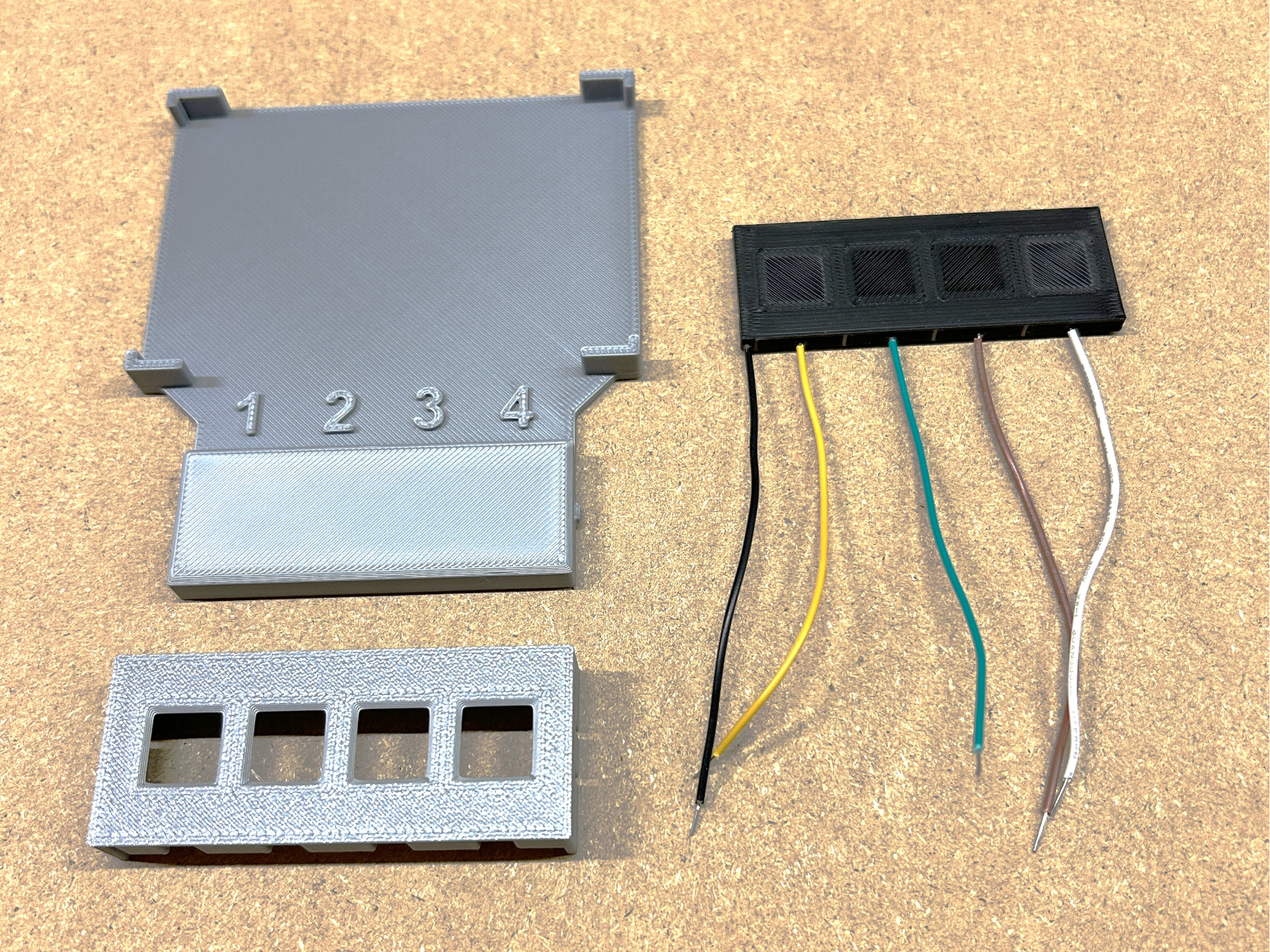 3D Printable Pushbutton and Keypad