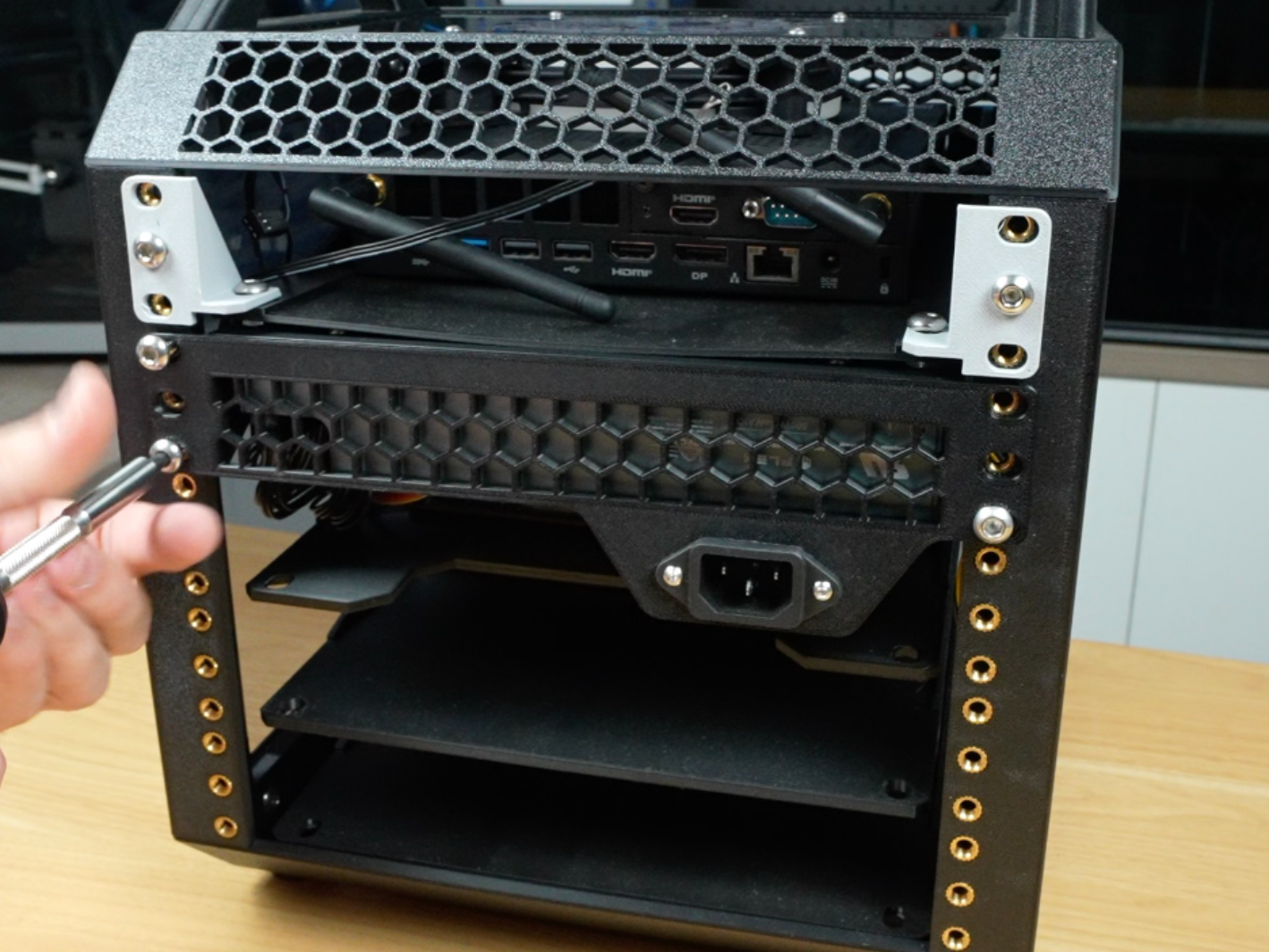1U HD Plex Power Supply (500W) Shelf For 10" Rack