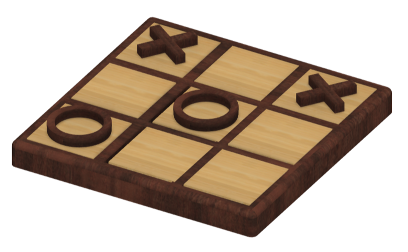 Noughts and Crosses Portable Game