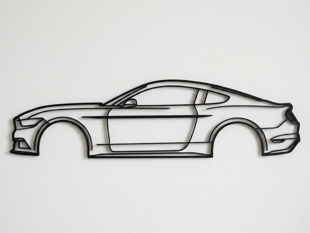 Ford Mustang S550 6th Gen Wall Art