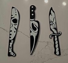 3 Horror Knives Knife